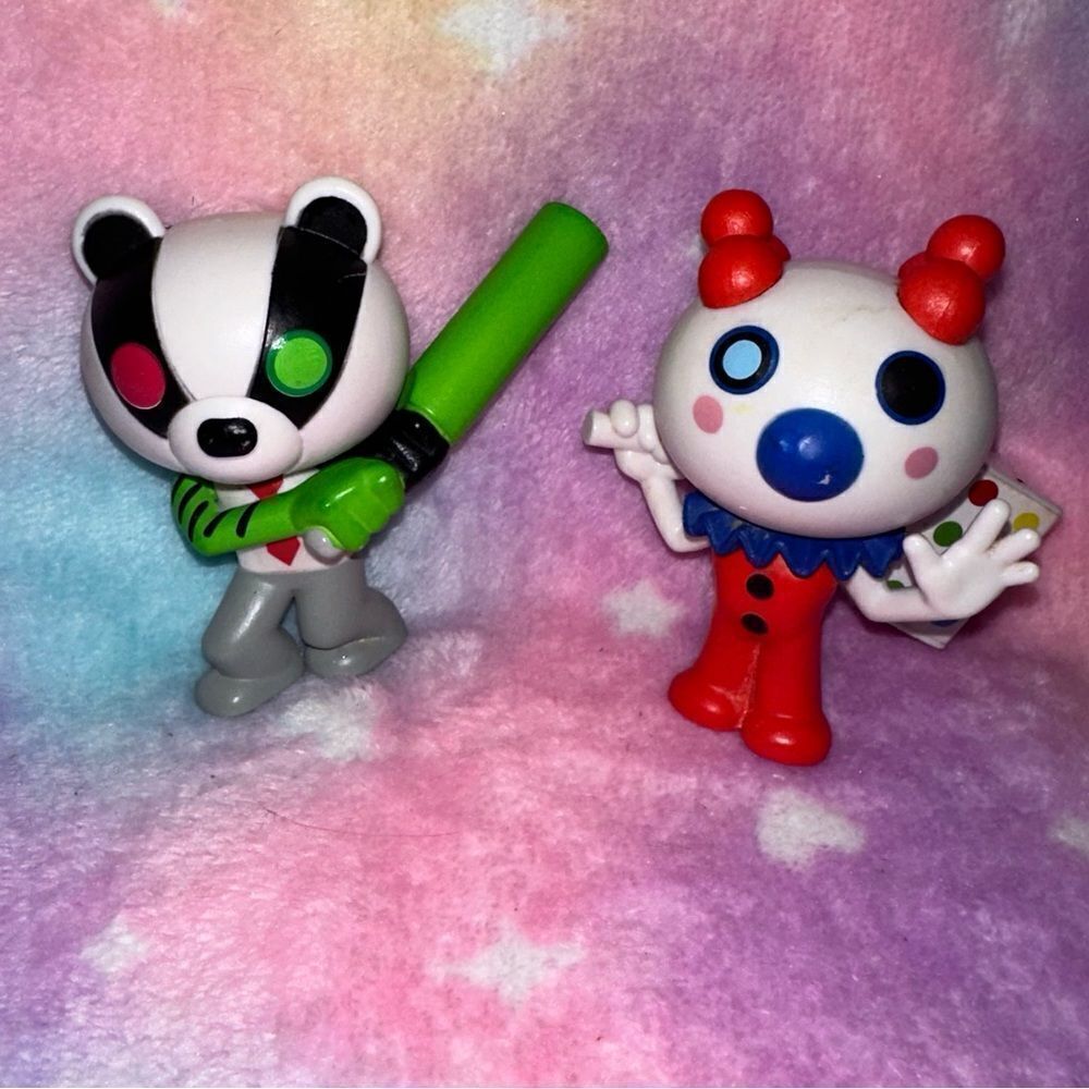 ROBLOX Piggy & Clowny action figures